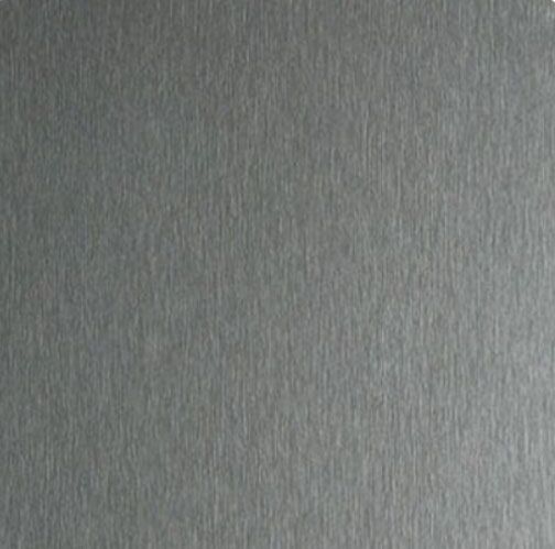 Color 61 Brushed Aluminum<br />Select white or black melamine back