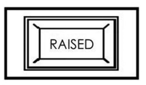 Raised Panel drawer front design