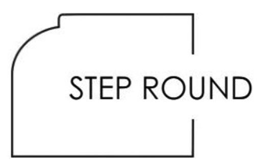Edge Profile: Step Round<br />a nice compliment to many of the raised panel<br />profile selections