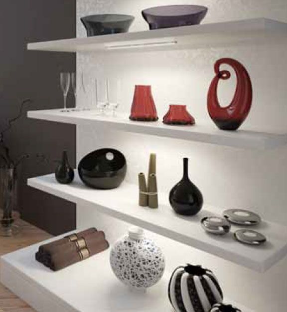 You can barely see the lights themselves, but they are there. This is the Stick2-LED light, an extremely low profile linear light. If you lo