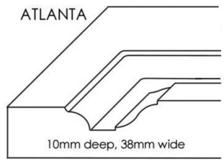Brushy Creek Custom Doors Atlanta Raised Panel Profile specs