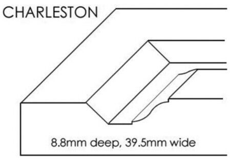Brushy Creek Custom Doors Charleston Raised Panel Profile specs