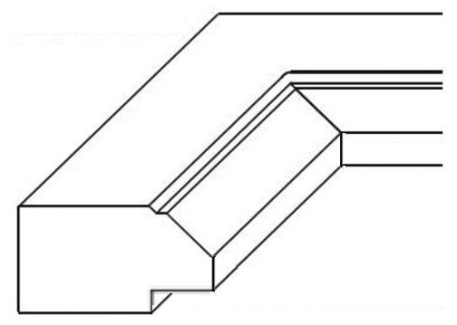Heartland profile with panel removed for frame only application