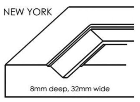 Brushy Creek Custom Doors New York Raised Panel Profile specs
