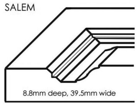 Brushy Creek Custom Doors Salem Raised Panel Profile specs