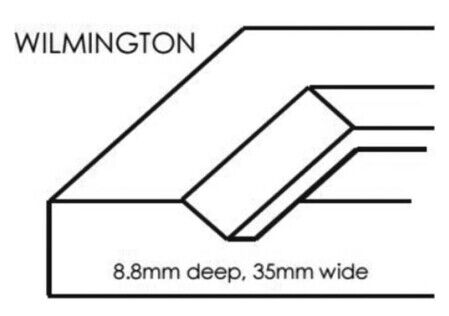 Brushy Creek Custom Doors Wilmington Raised Panel Profile specs