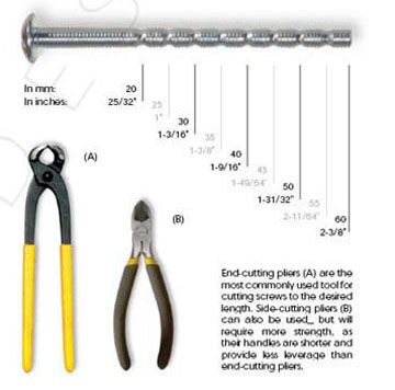 Siro breakaway screw information