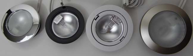 Hera Lighting old halogen lights E1 KB12 ARF XR1